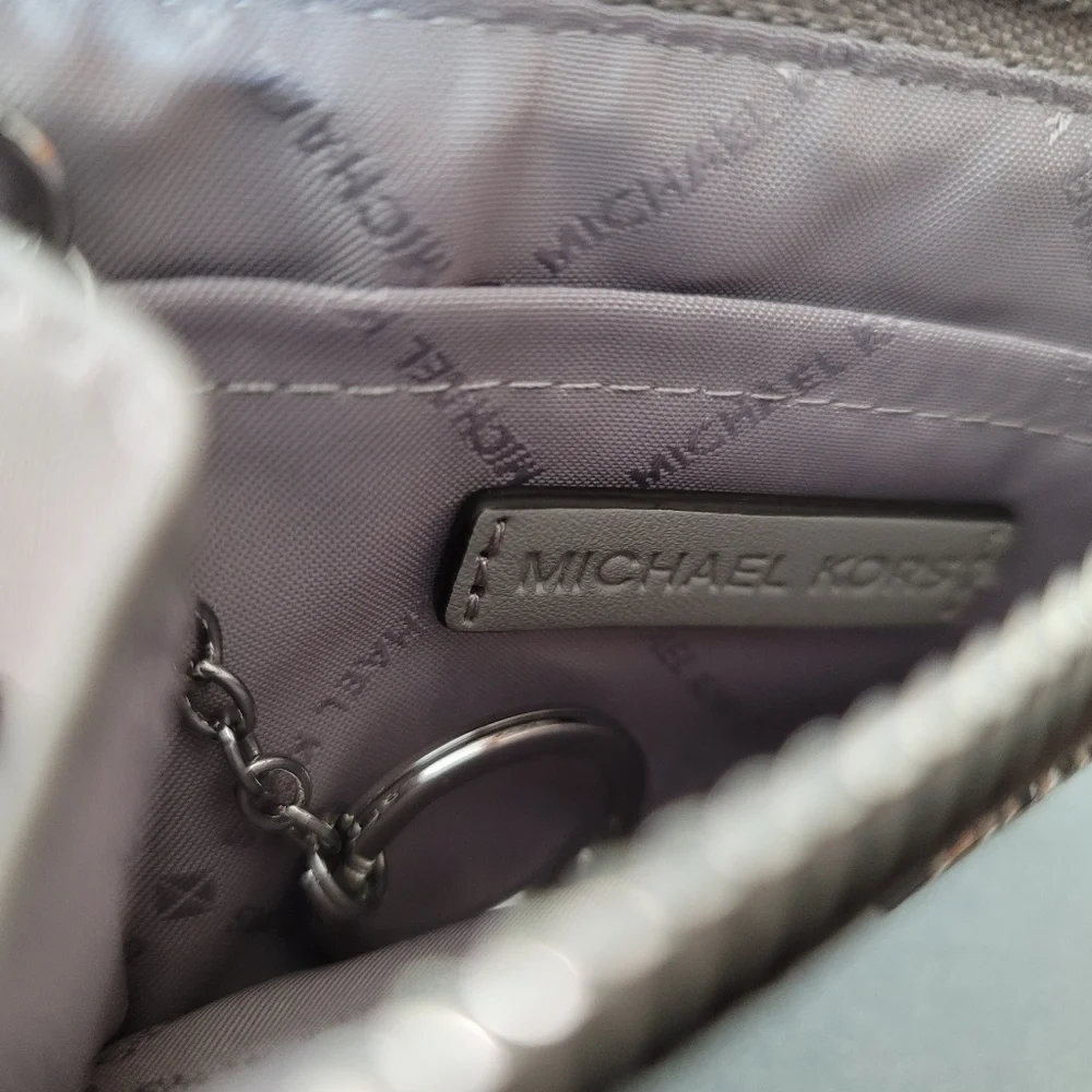 Michael Kors Jet Set Travel Small Signature Logo Coin Purse - Picture 4 of 4